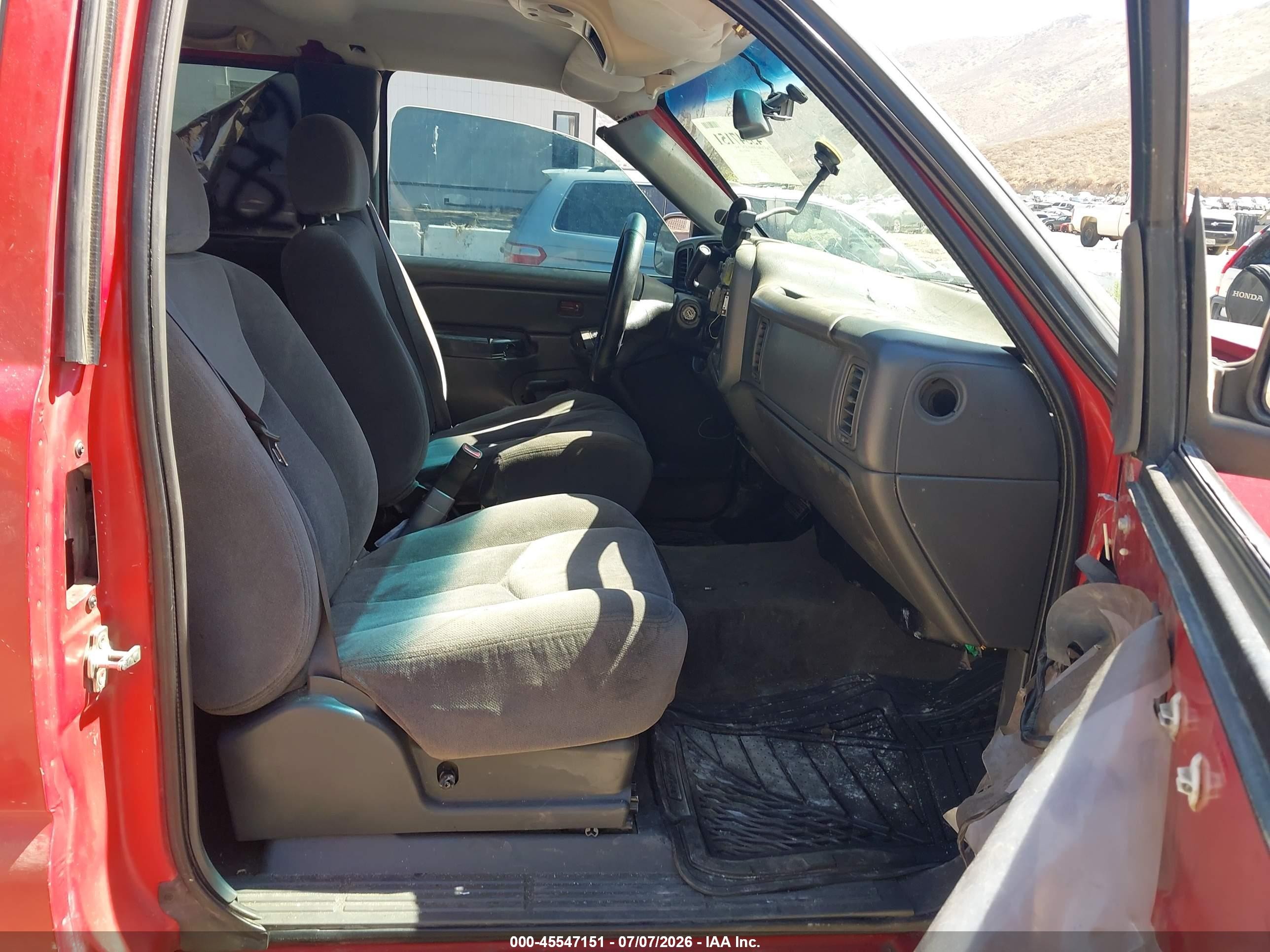 2005 Gmc Sierra 1500 Sle Red vin: 2GTEC19T151214359