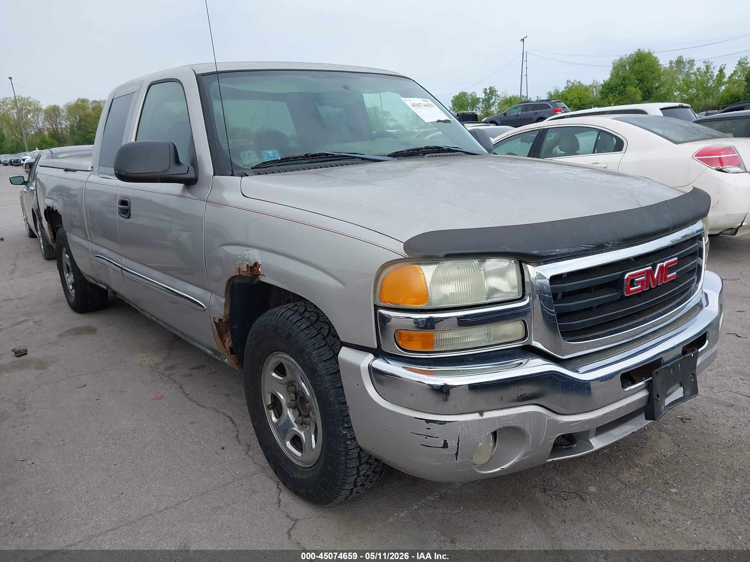 2004 Gmc Sierra 1500 Sle Champagne vin: 2GTEC19T241242539