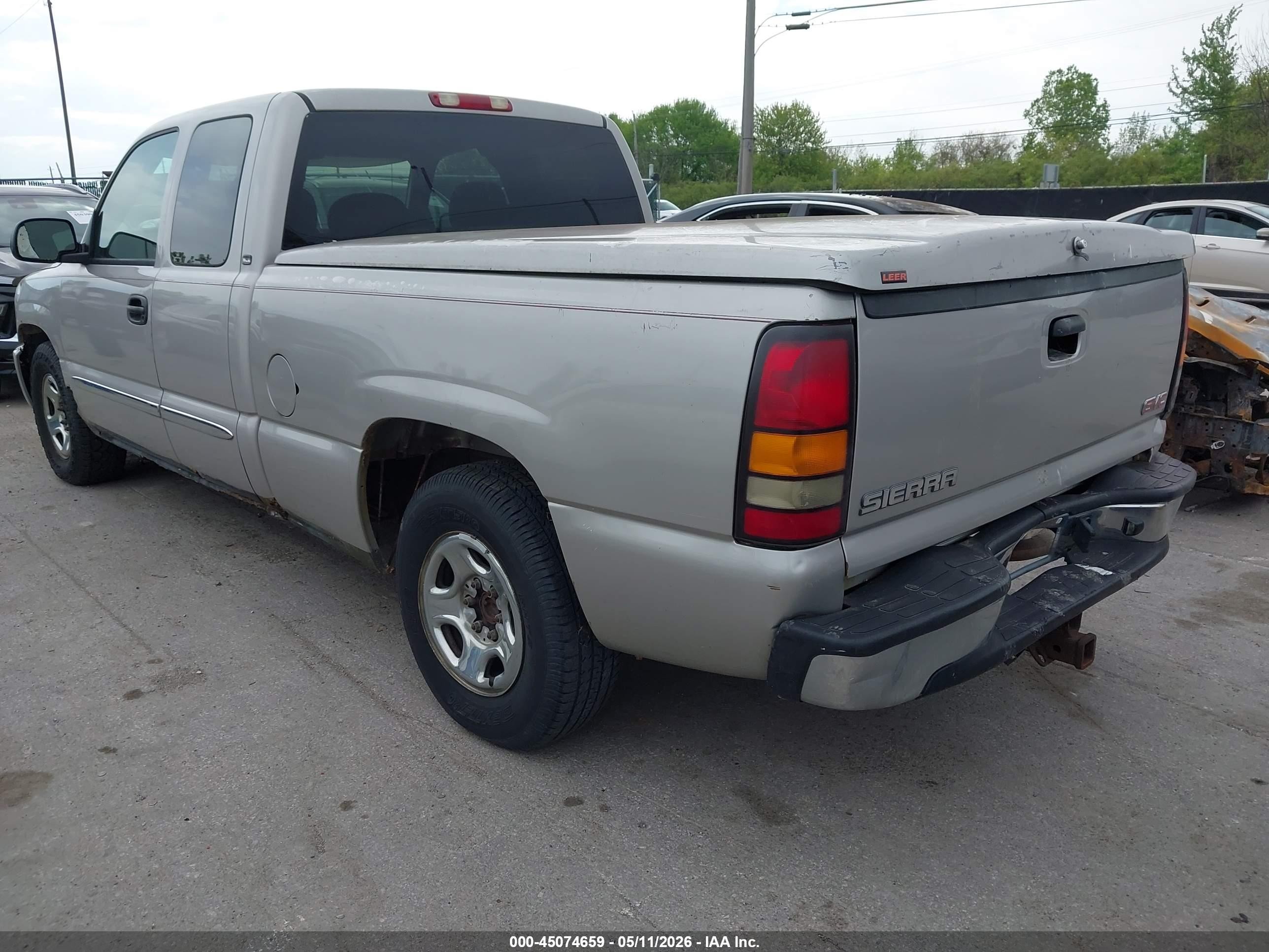2004 Gmc Sierra 1500 Sle Champagne vin: 2GTEC19T241242539