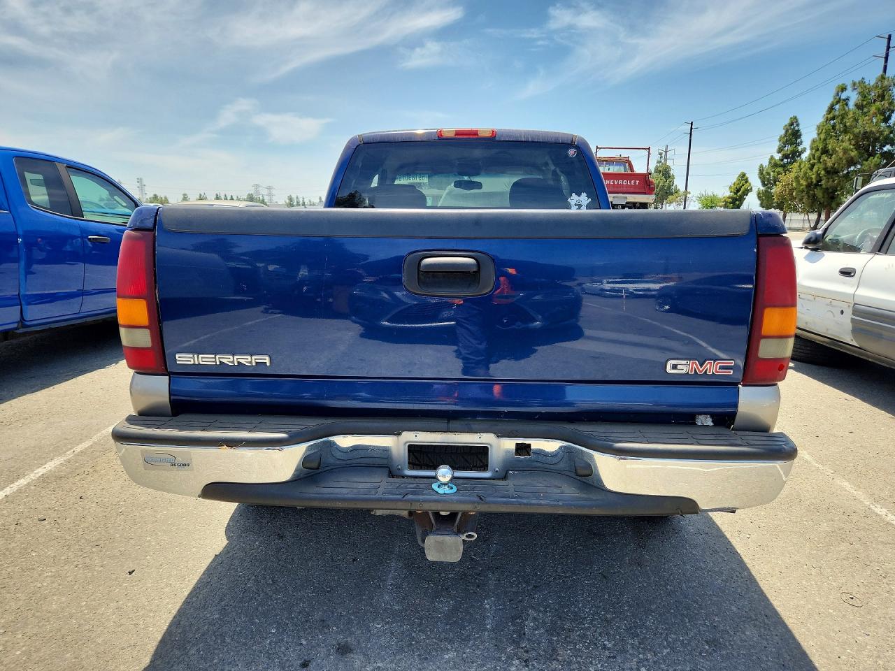 2000 Gmc New Sierra C1500 Blue vin: 2GTEC19T2Y1315625