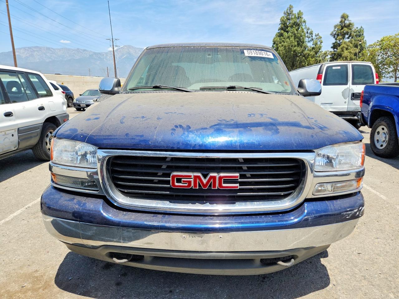 2000 Gmc New Sierra C1500 Blue vin: 2GTEC19T2Y1315625