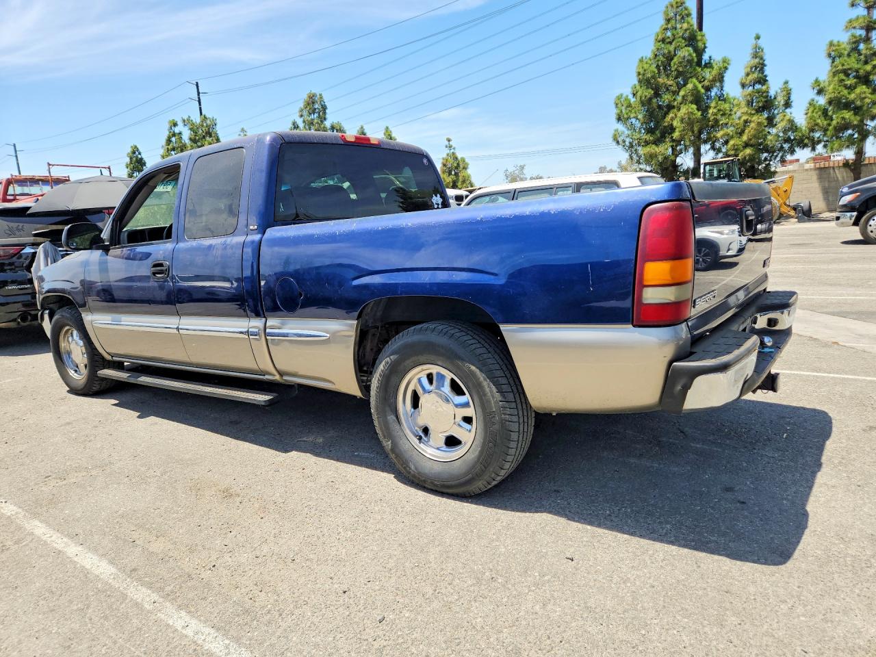 2000 Gmc New Sierra C1500 Blue vin: 2GTEC19T2Y1315625