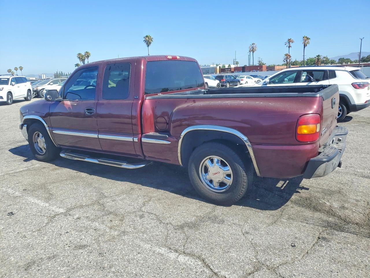 2001 Gmc Sierra Maroon vin: 2GTEC19T311222375