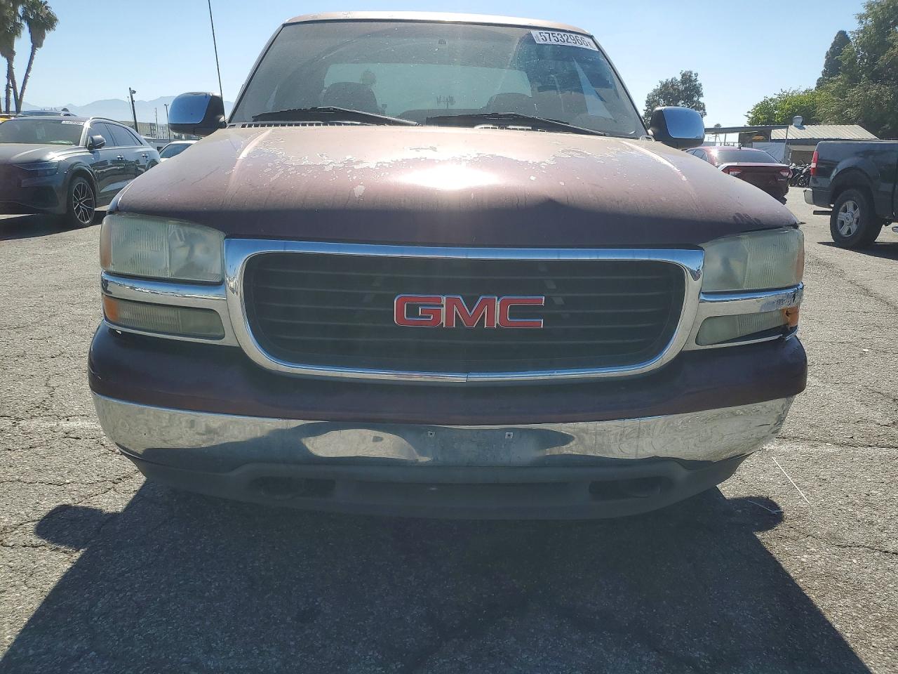 2001 Gmc Sierra Maroon vin: 2GTEC19T311222375