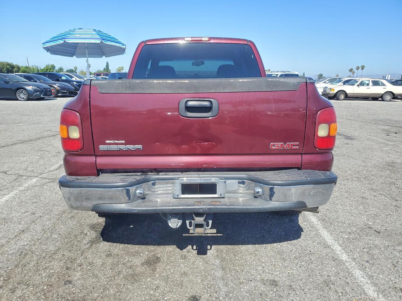 2001 Gmc Sierra Maroon vin: 2GTEC19T311222375