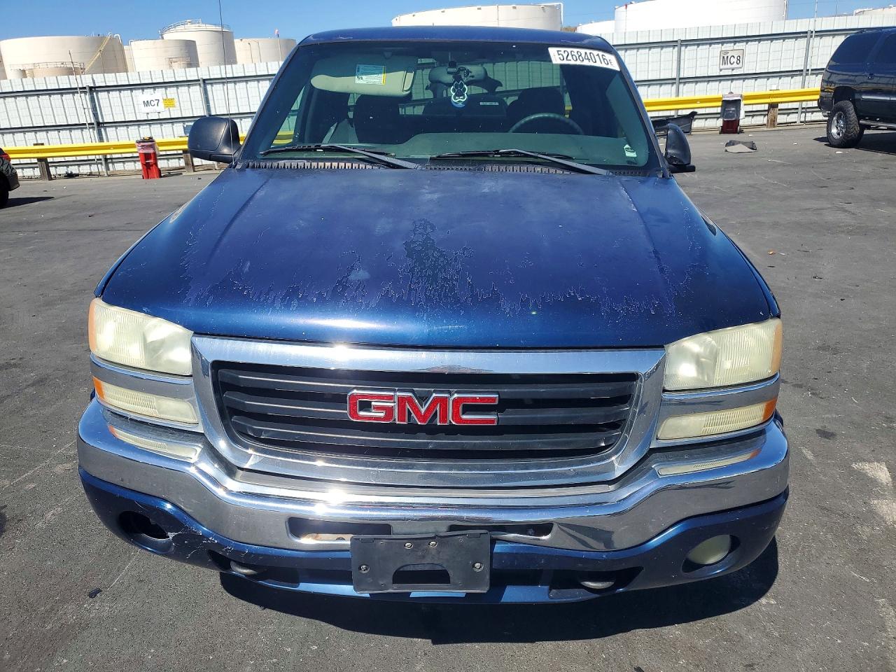 2004 Gmc New Sierra C1500 Blue vin: 2GTEC19T341383572