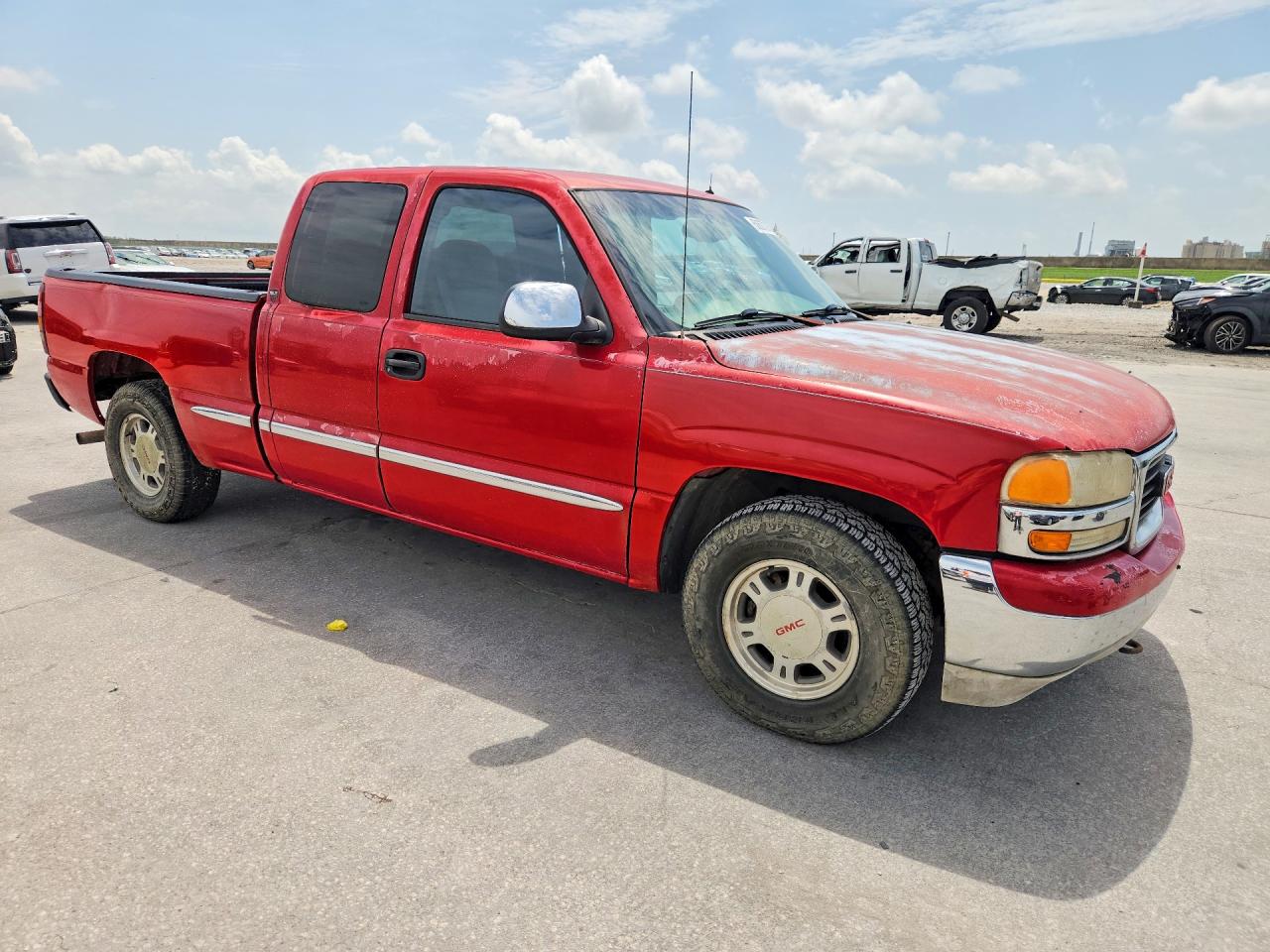 2001 Gmc New Sierra C1500 Red vin: 2GTEC19T411198555