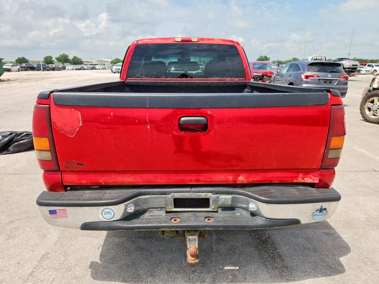 2001 Gmc New Sierra C1500 Red vin: 2GTEC19T411198555