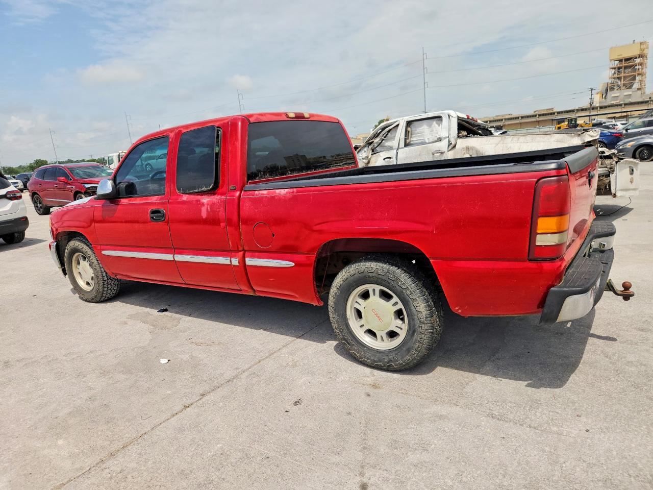 2001 Gmc New Sierra C1500 Red vin: 2GTEC19T411198555