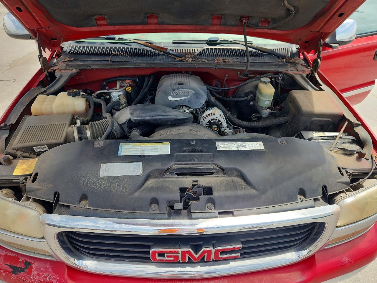 2001 Gmc New Sierra C1500 Red vin: 2GTEC19T411198555