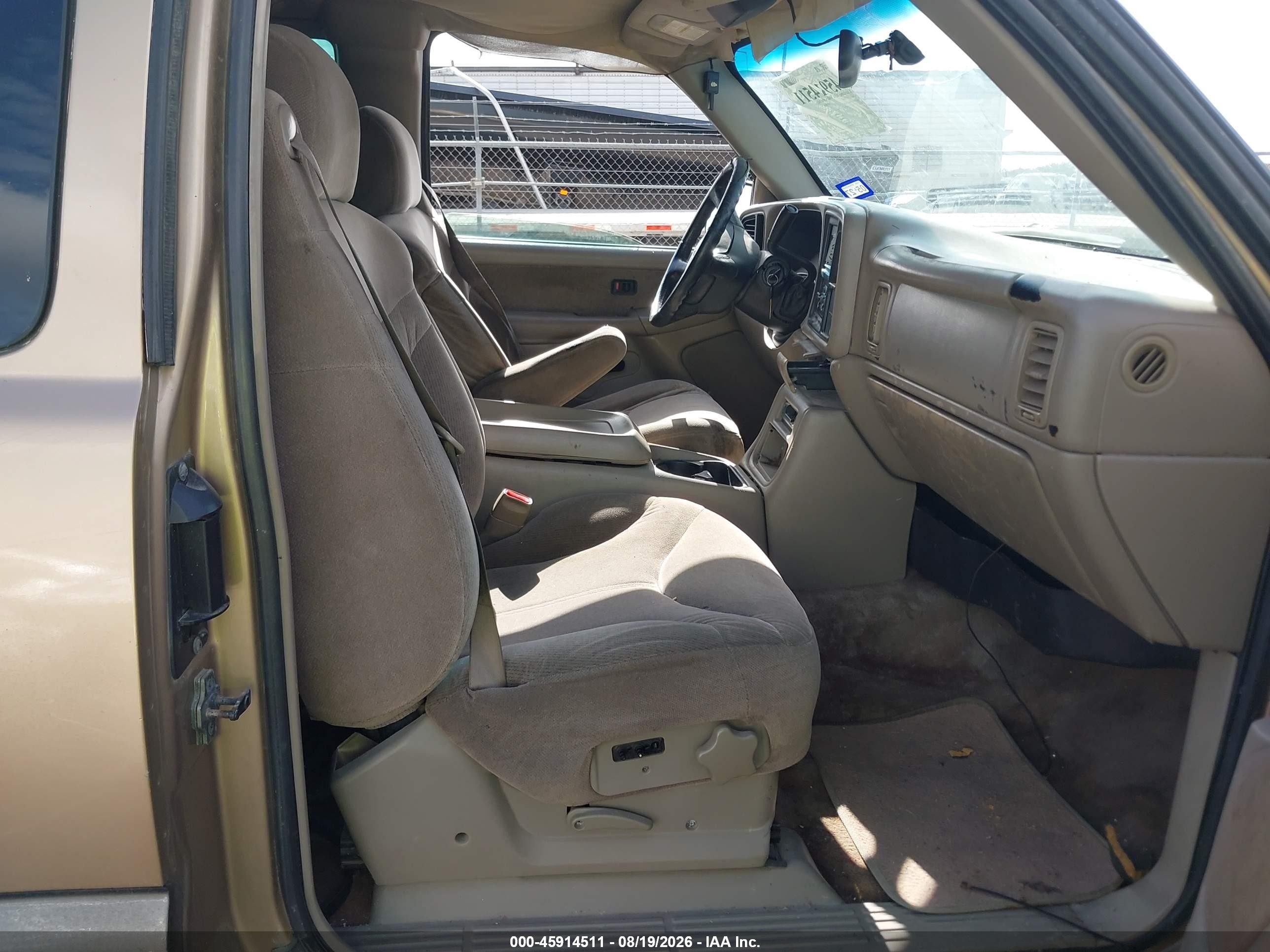 2001 Gmc Sierra 1500 Sle Gold vin: 2GTEC19T411211630