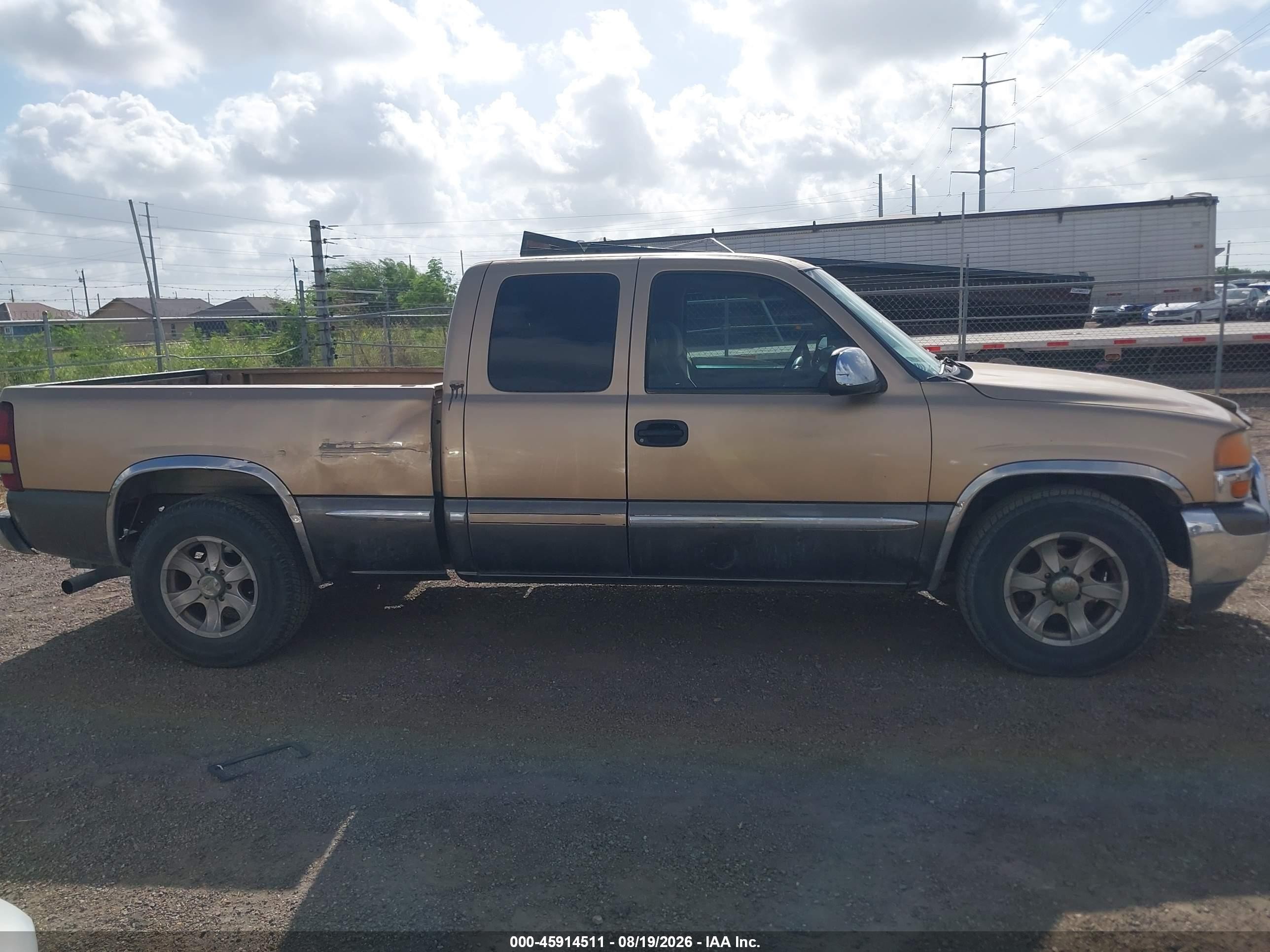 2001 Gmc Sierra 1500 Sle Gold vin: 2GTEC19T411211630
