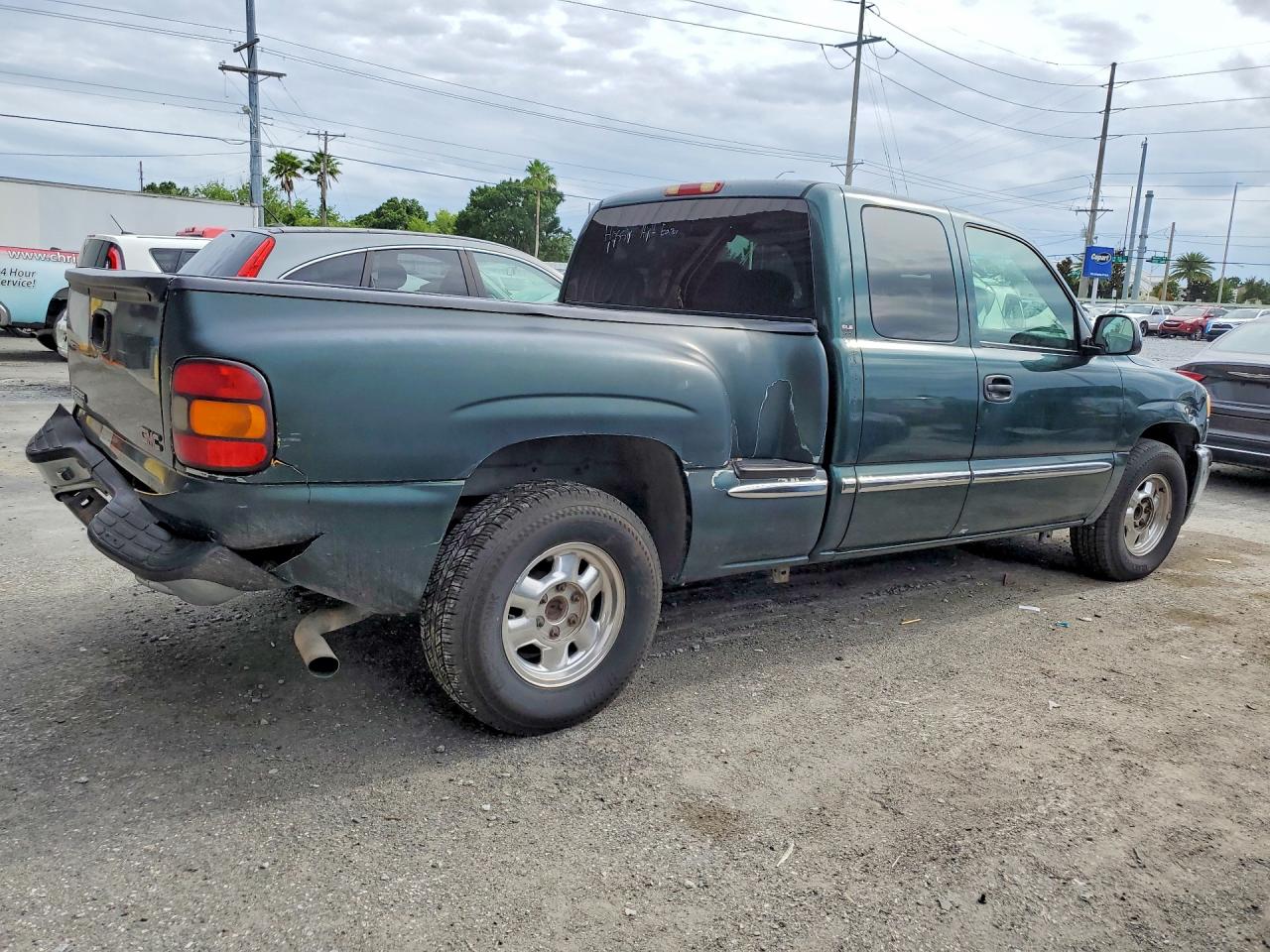 2001 Gmc New Sierra C1500 Green vin: 2GTEC19T411229223