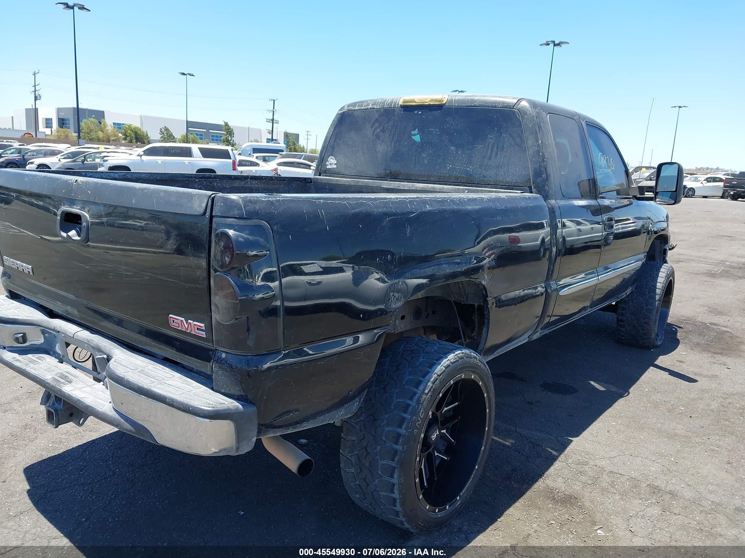 2003 Gmc Sierra 1500 Sle Черный vin: 2GTEC19T431250883