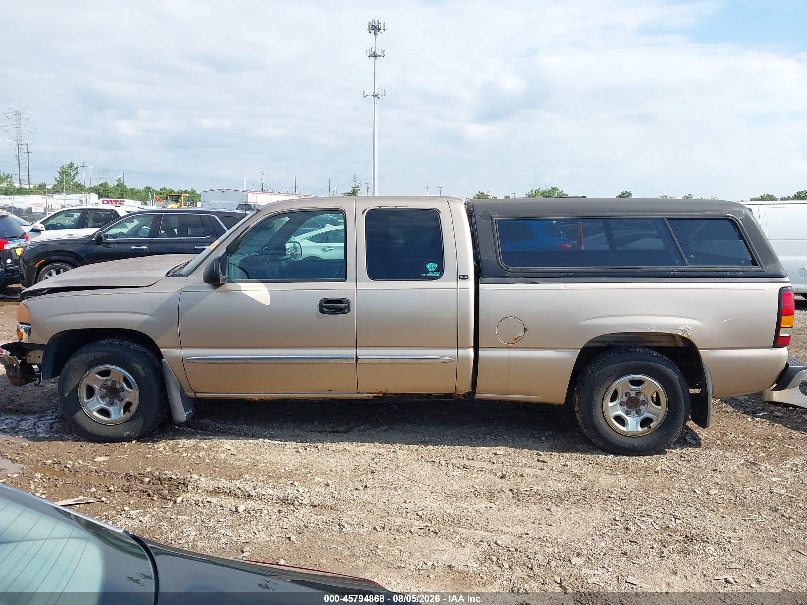 2004 Gmc Sierra 1500 Sle Gold vin: 2GTEC19T441145746