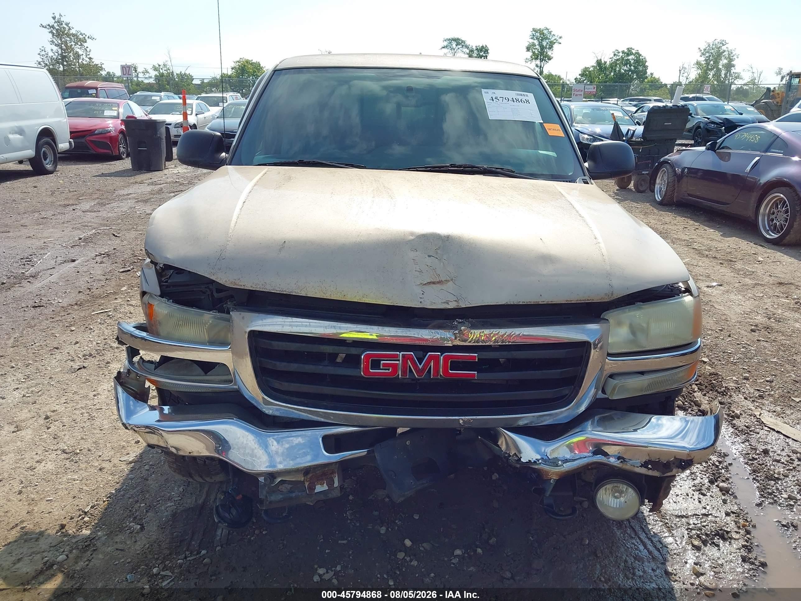 2004 Gmc Sierra 1500 Sle Gold vin: 2GTEC19T441145746