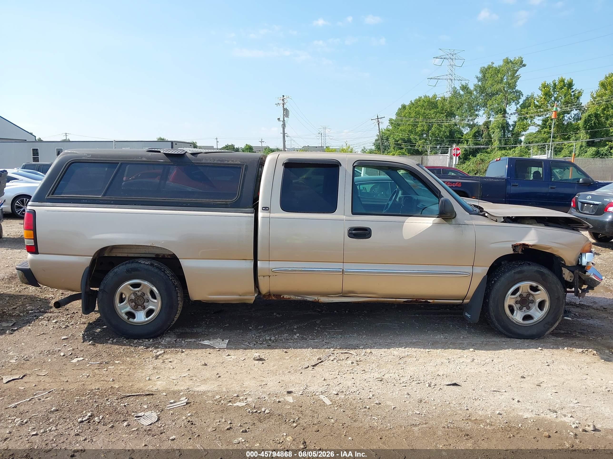 2004 Gmc Sierra 1500 Sle Gold vin: 2GTEC19T441145746