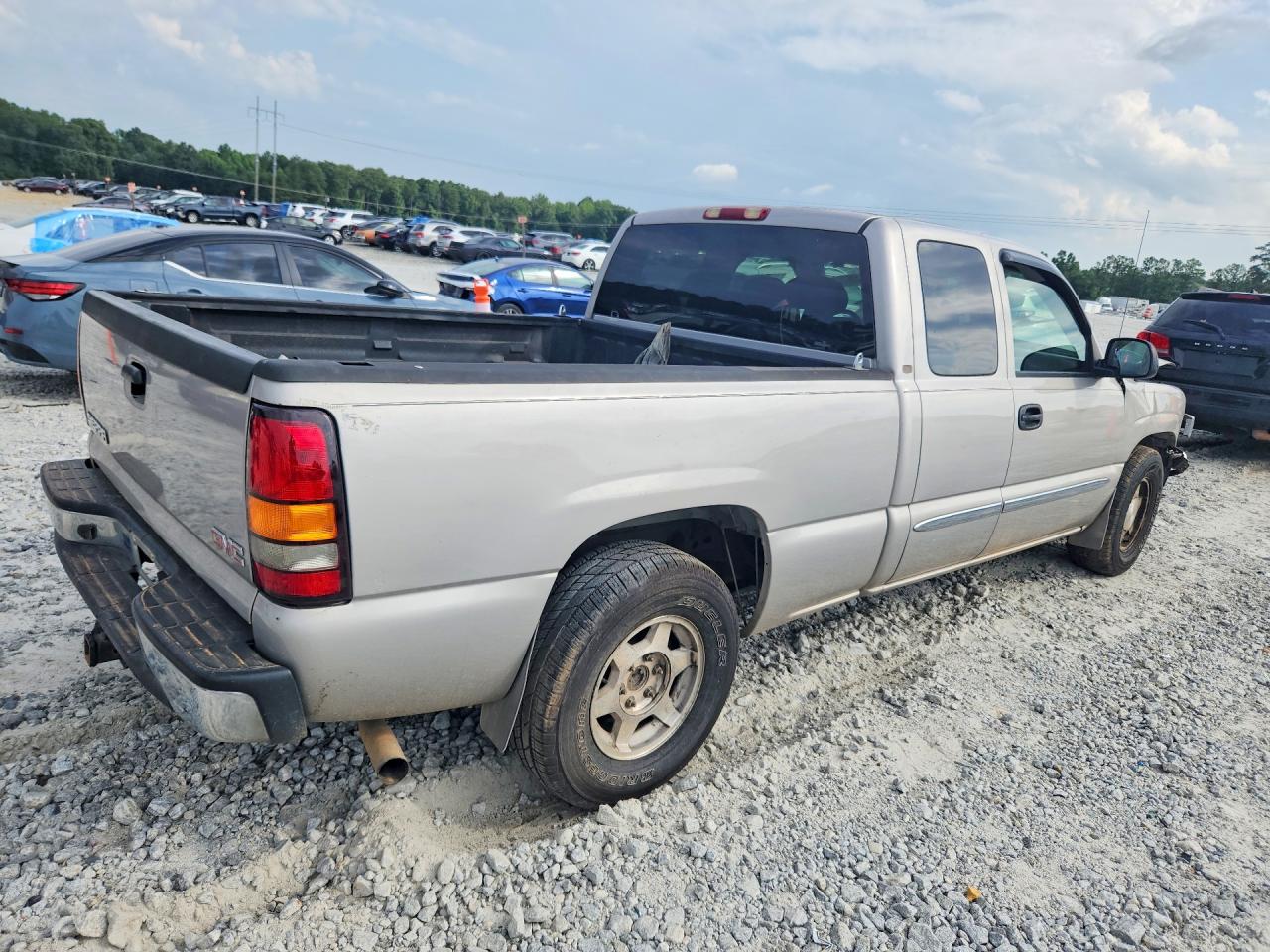 2004 Gmc New Sierra C1500 Gray vin: 2GTEC19T441424873