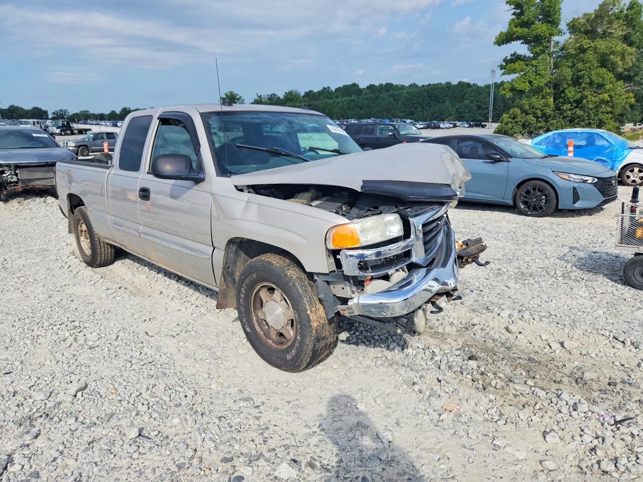 2004 Gmc New Sierra C1500 Gray vin: 2GTEC19T441424873