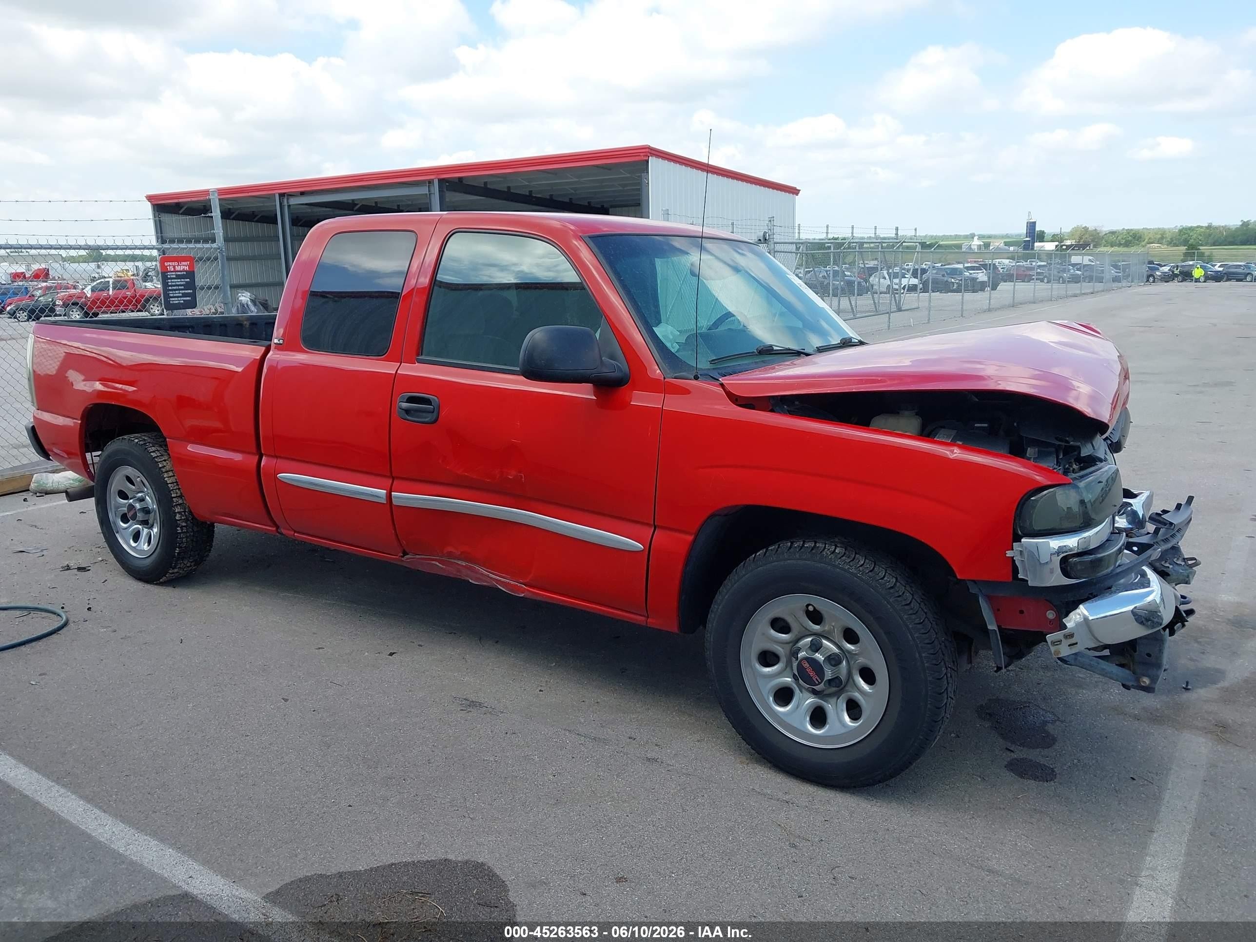 2005 Gmc Sierra 1500 Sle Красный vin: 2GTEC19T451184015