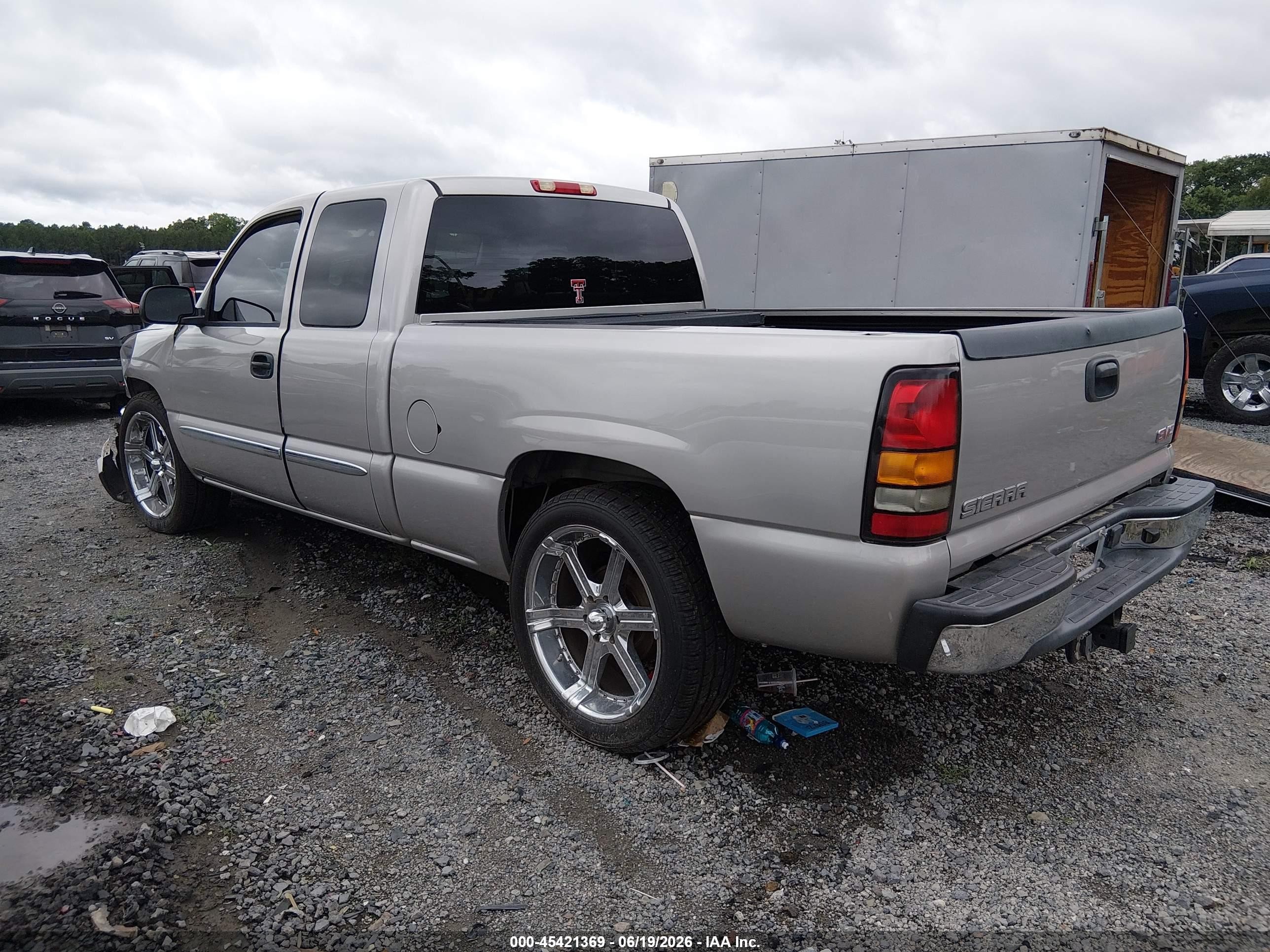 2005 Gmc Sierra 1500 Sle Beige vin: 2GTEC19T451309157