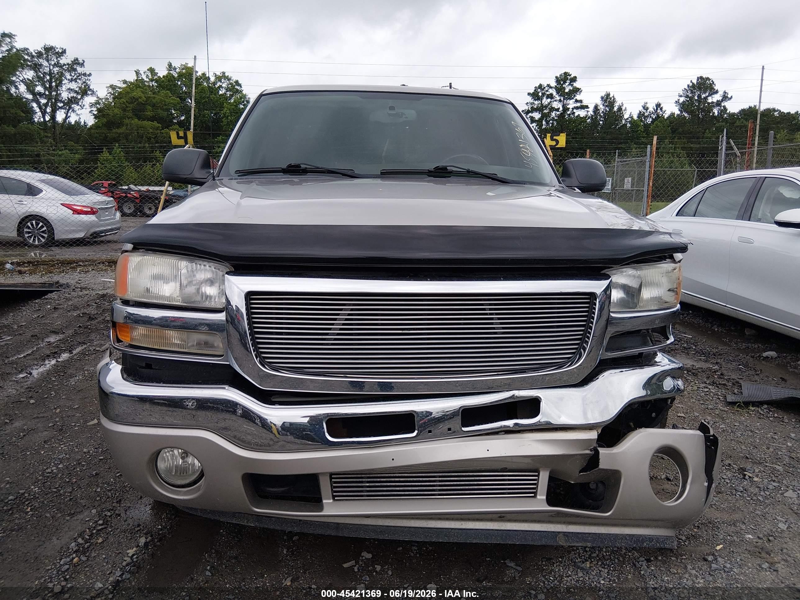 2005 Gmc Sierra 1500 Sle Beige vin: 2GTEC19T451309157