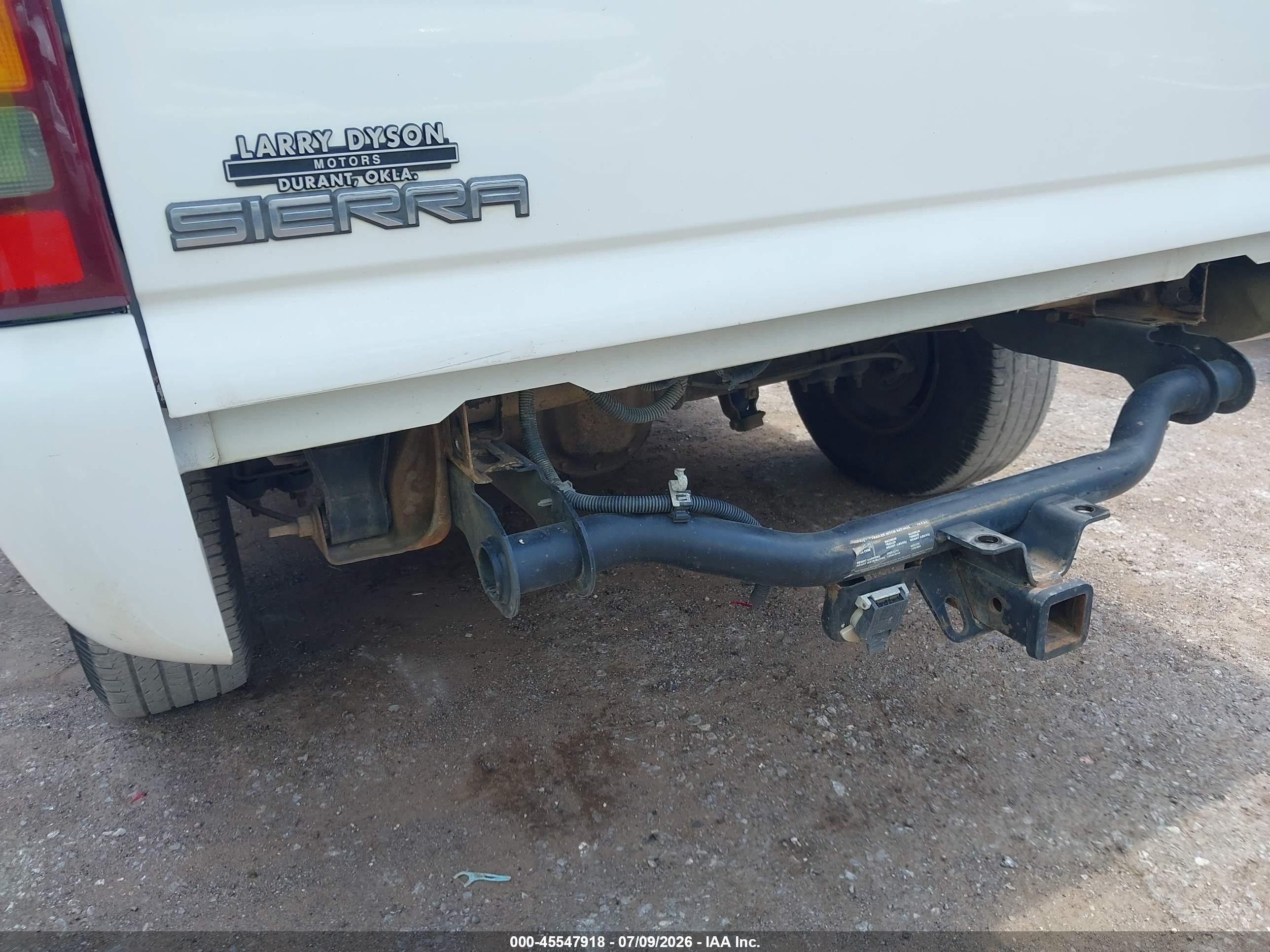 2000 Gmc Sierra 1500 Sle White vin: 2GTEC19T4Y1221486