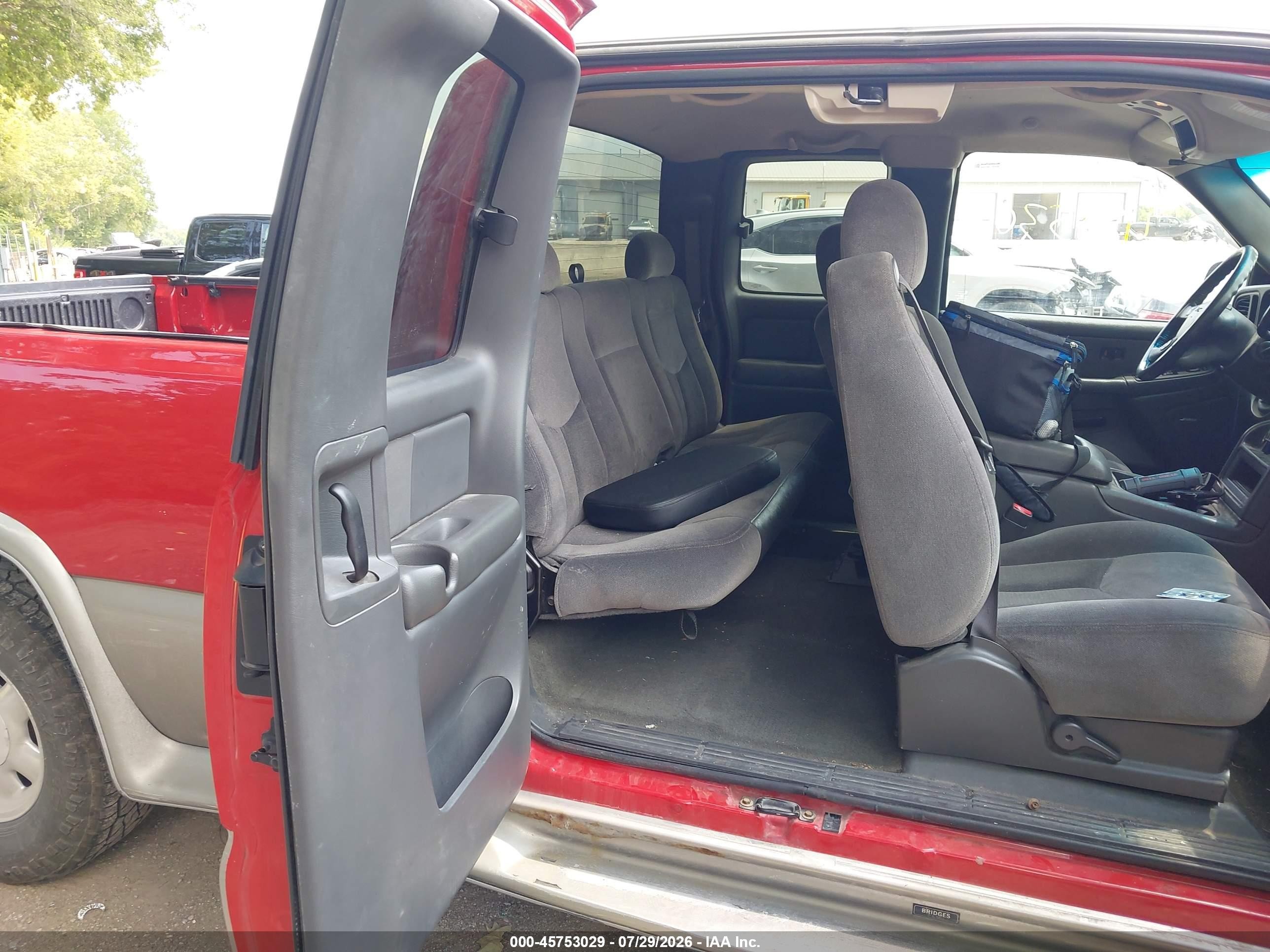 2003 Gmc Sierra 1500 Sle Red vin: 2GTEC19T531179385