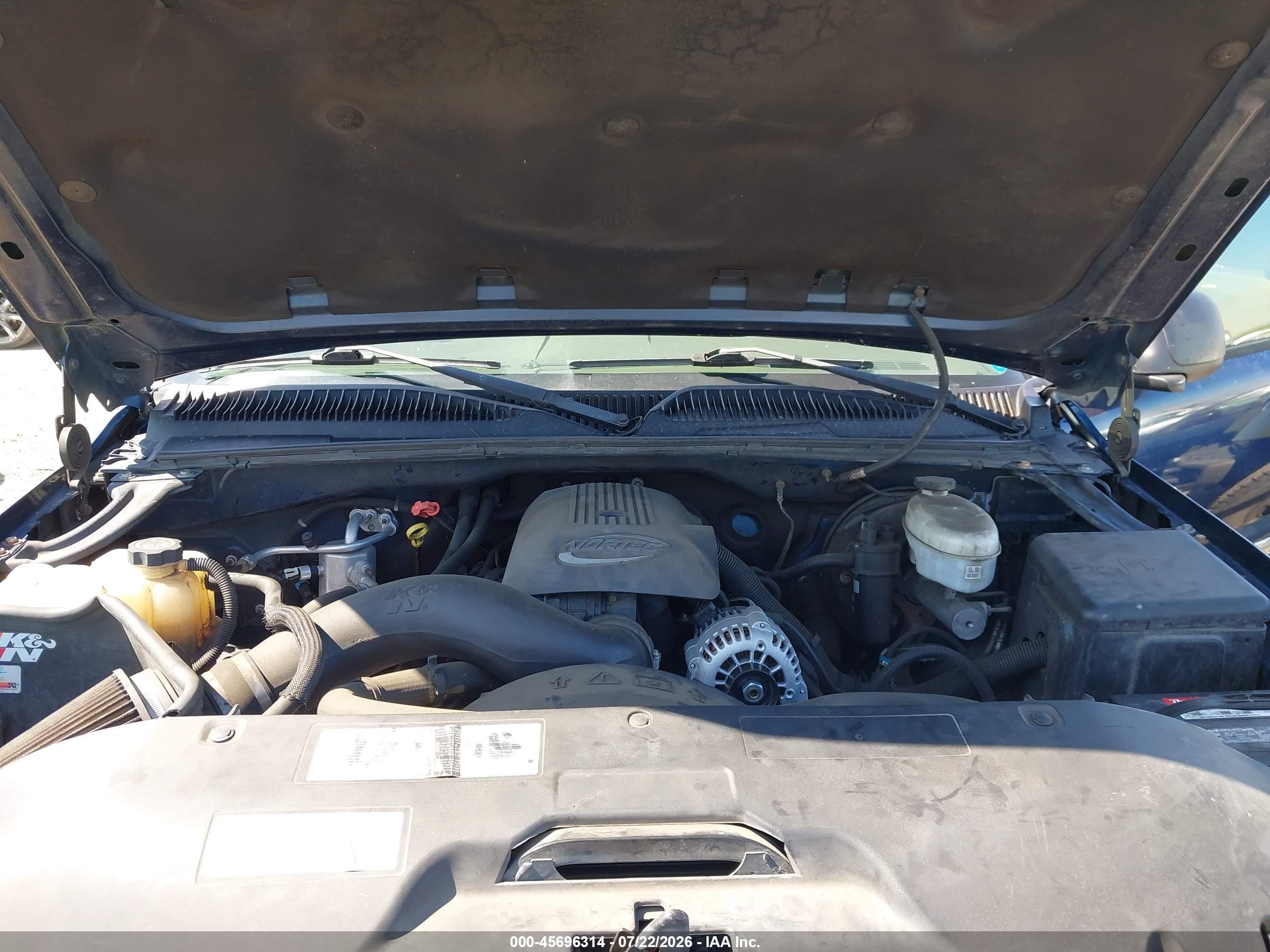 2004 Gmc Sierra 1500 Sle Синий vin: 2GTEC19T541360214