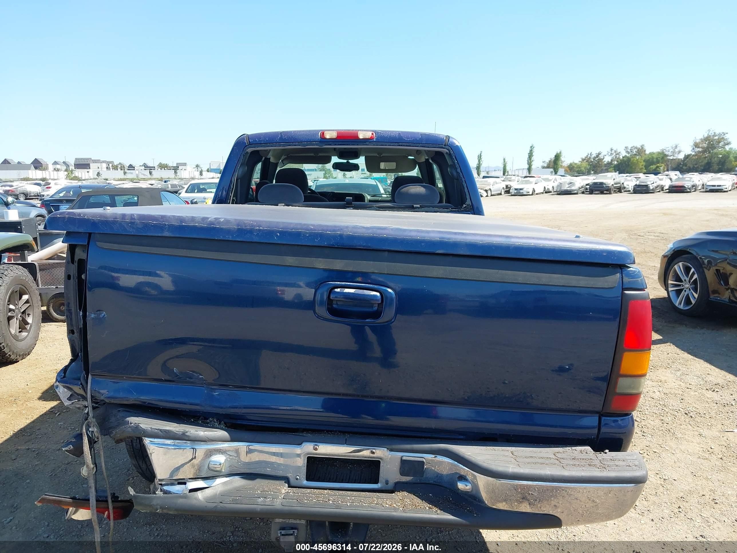 2004 Gmc Sierra 1500 Sle Синий vin: 2GTEC19T541360214