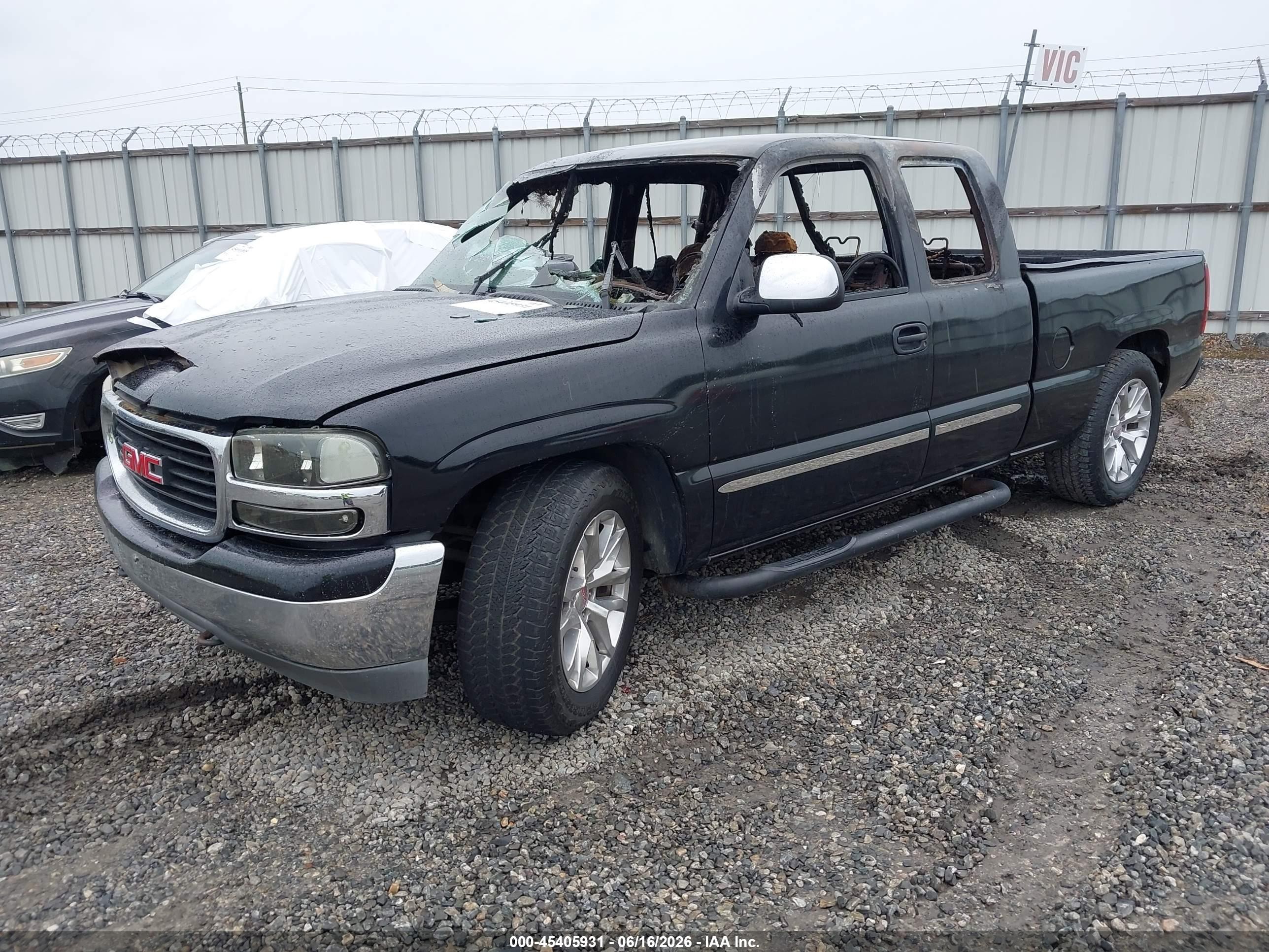 1999 Gmc New Sierra 1500 Sle Black vin: 2GTEC19T5X1556366