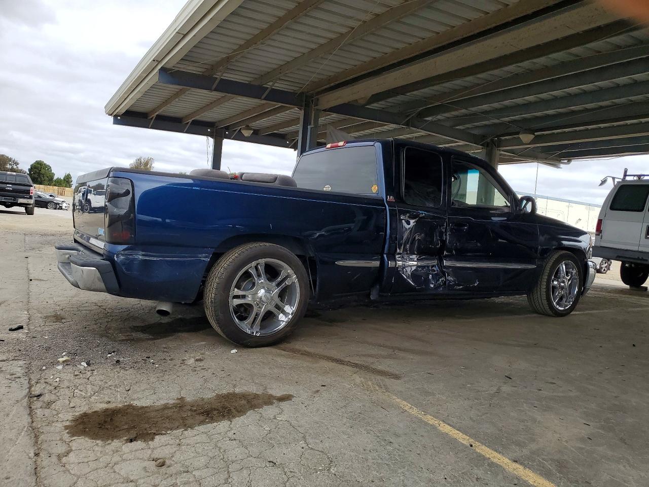 2000 Gmc New Sierra C1500 Blue vin: 2GTEC19T5Y1274729