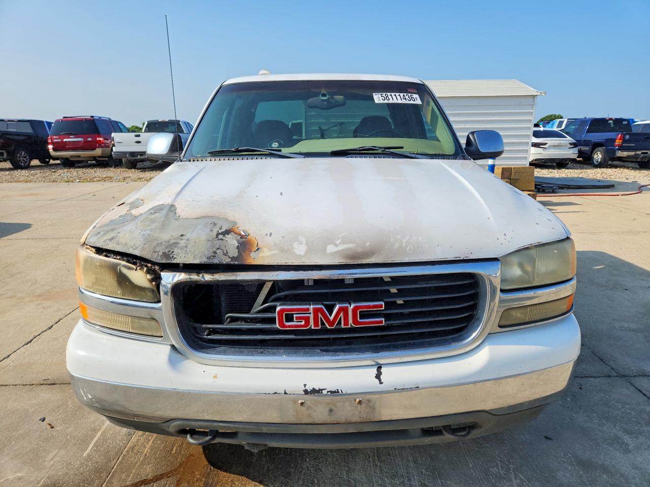 2001 Gmc New Sierra C1500 White vin: 2GTEC19T611100545