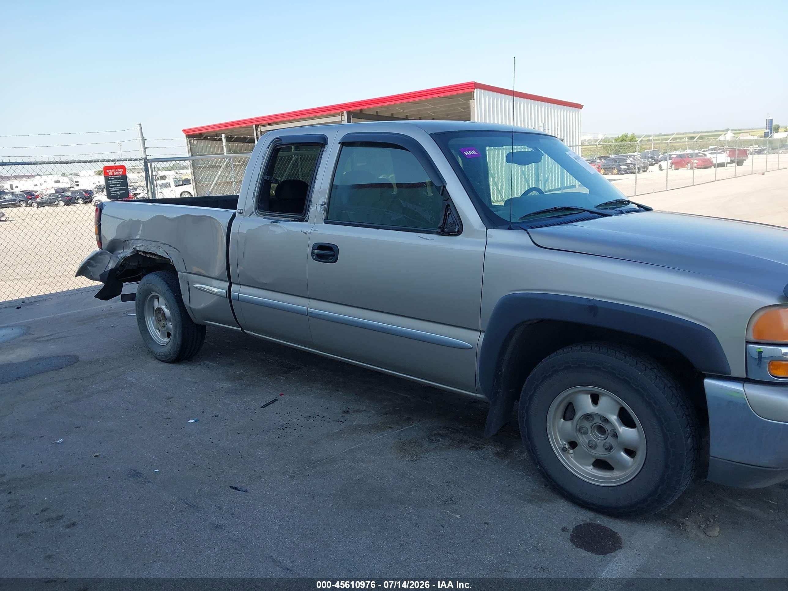 2002 Gmc Sierra 1500 Sle Желто-коричневый vin: 2GTEC19T621361689