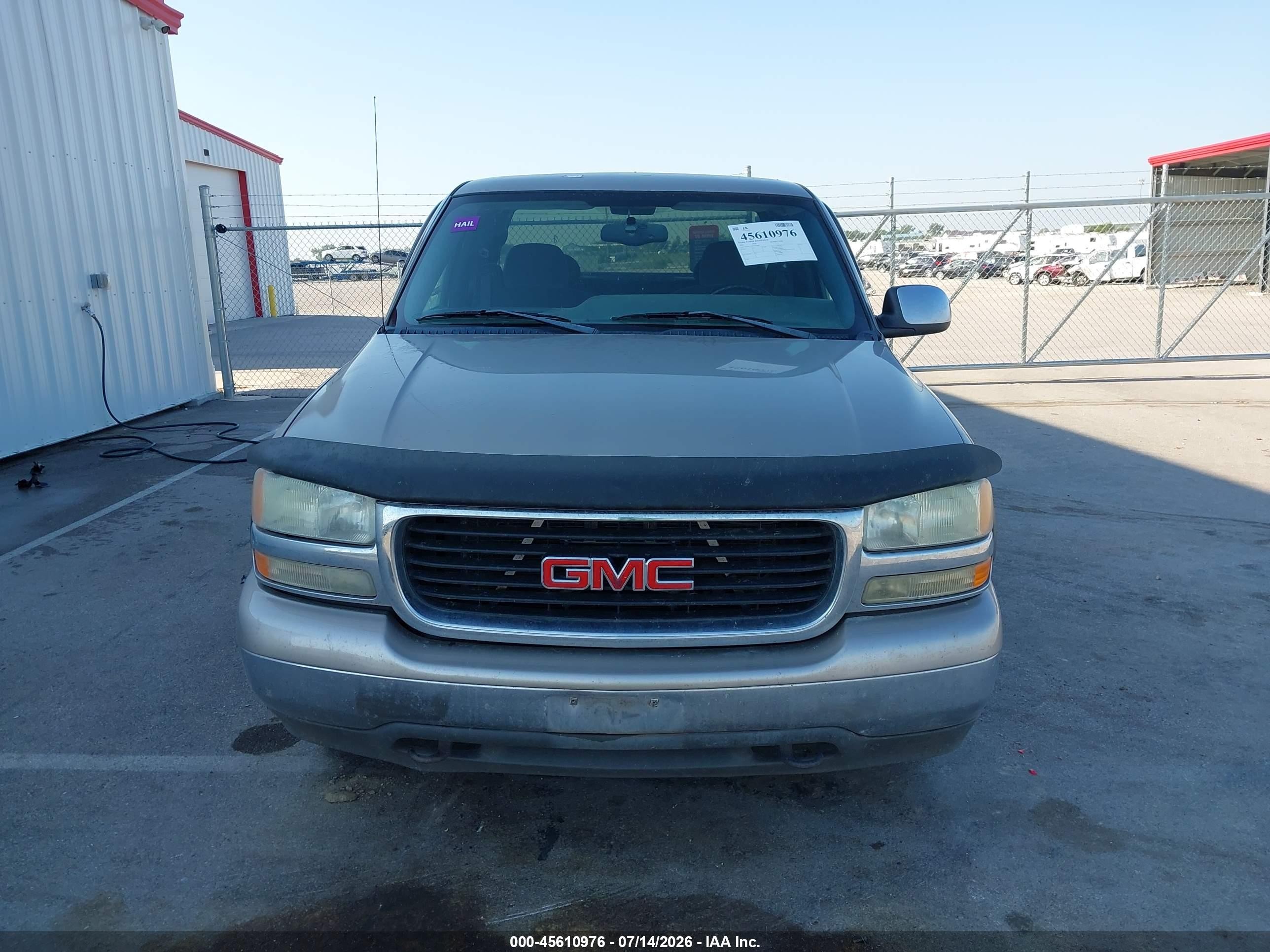 2002 Gmc Sierra 1500 Sle Желто-коричневый vin: 2GTEC19T621361689