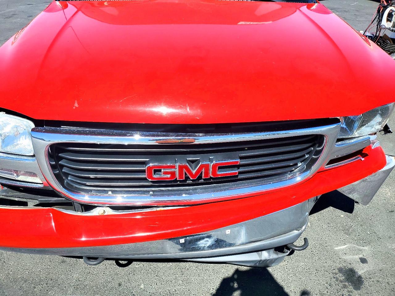 1999 Gmc New Sierra C1500 Red vin: 2GTEC19T6X1543481