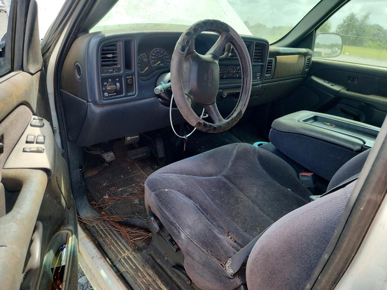2001 Gmc New Sierra C1500 White vin: 2GTEC19T711125003