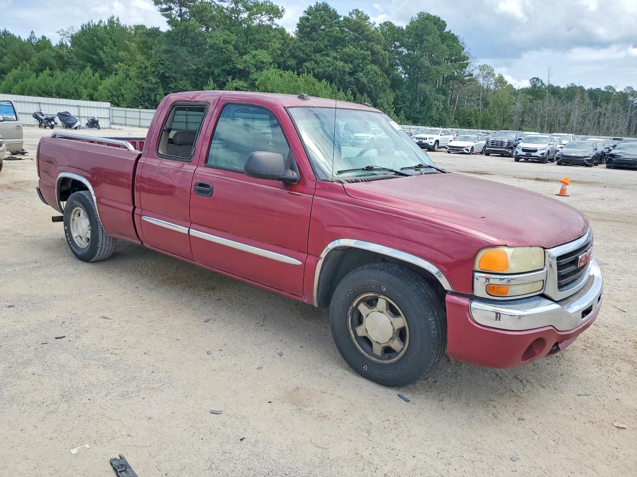 2004 Gmc New Sierra C1500 Бордовый vin: 2GTEC19T741208614