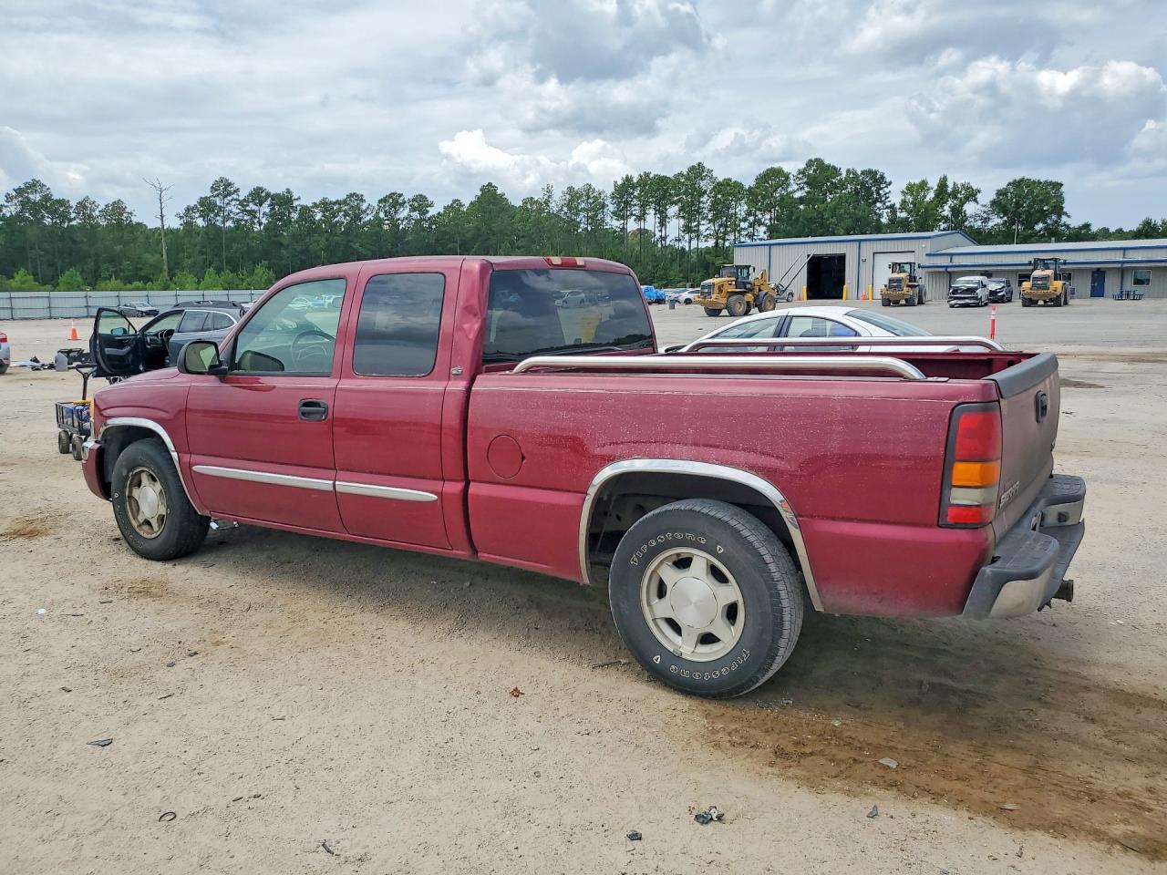 2004 Gmc New Sierra C1500 Бордовый vin: 2GTEC19T741208614