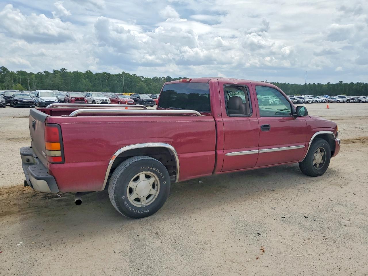 2004 Gmc New Sierra C1500 Бордовый vin: 2GTEC19T741208614