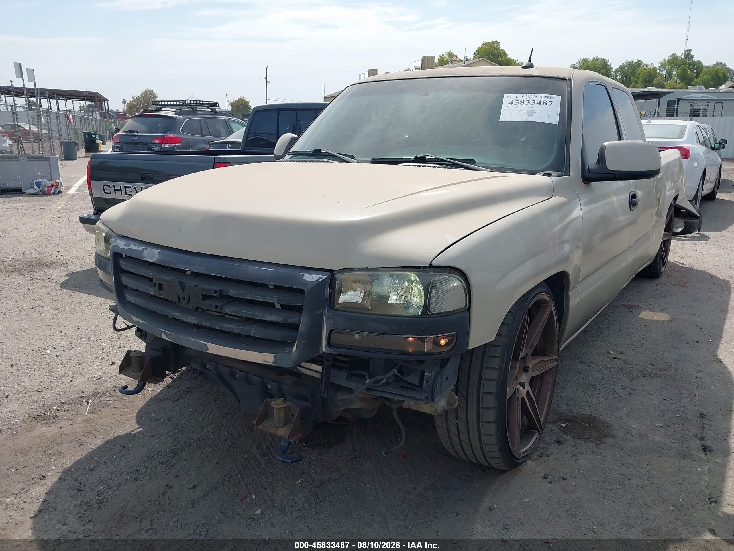 2004 Gmc Sierra 1500 Slt Tan vin: 2GTEC19T741401569