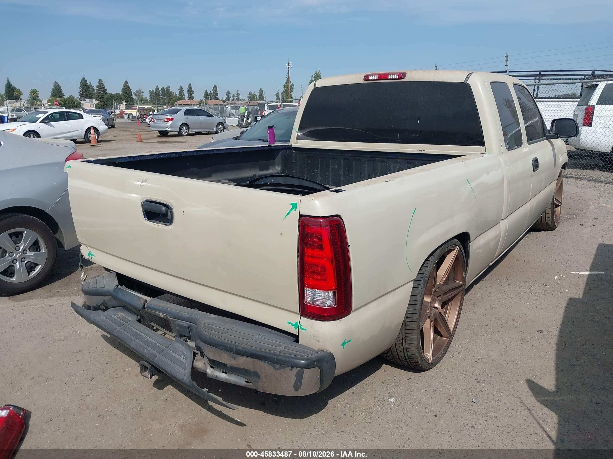 2004 Gmc Sierra 1500 Slt Tan vin: 2GTEC19T741401569