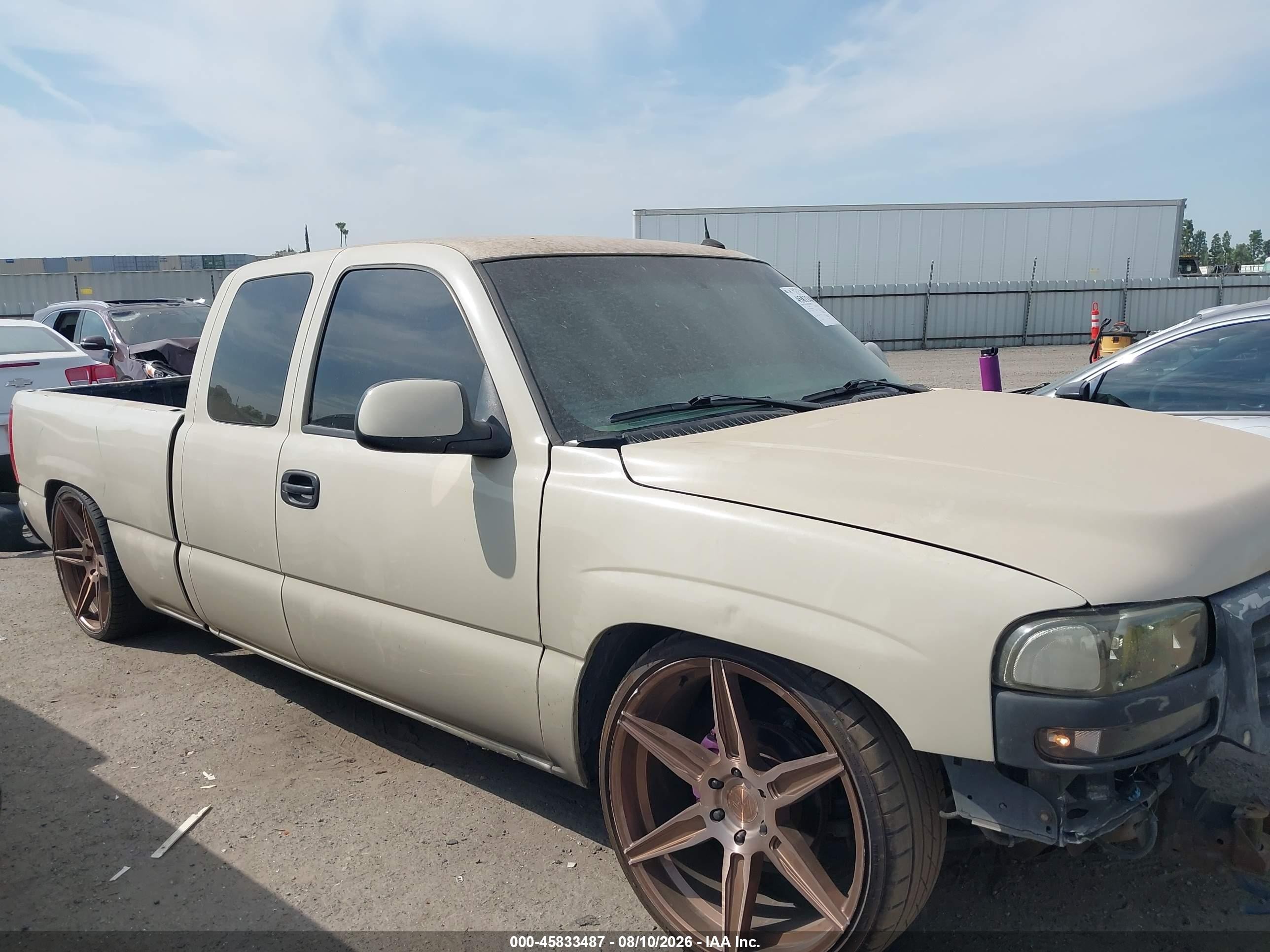 2004 Gmc Sierra 1500 Slt Tan vin: 2GTEC19T741401569