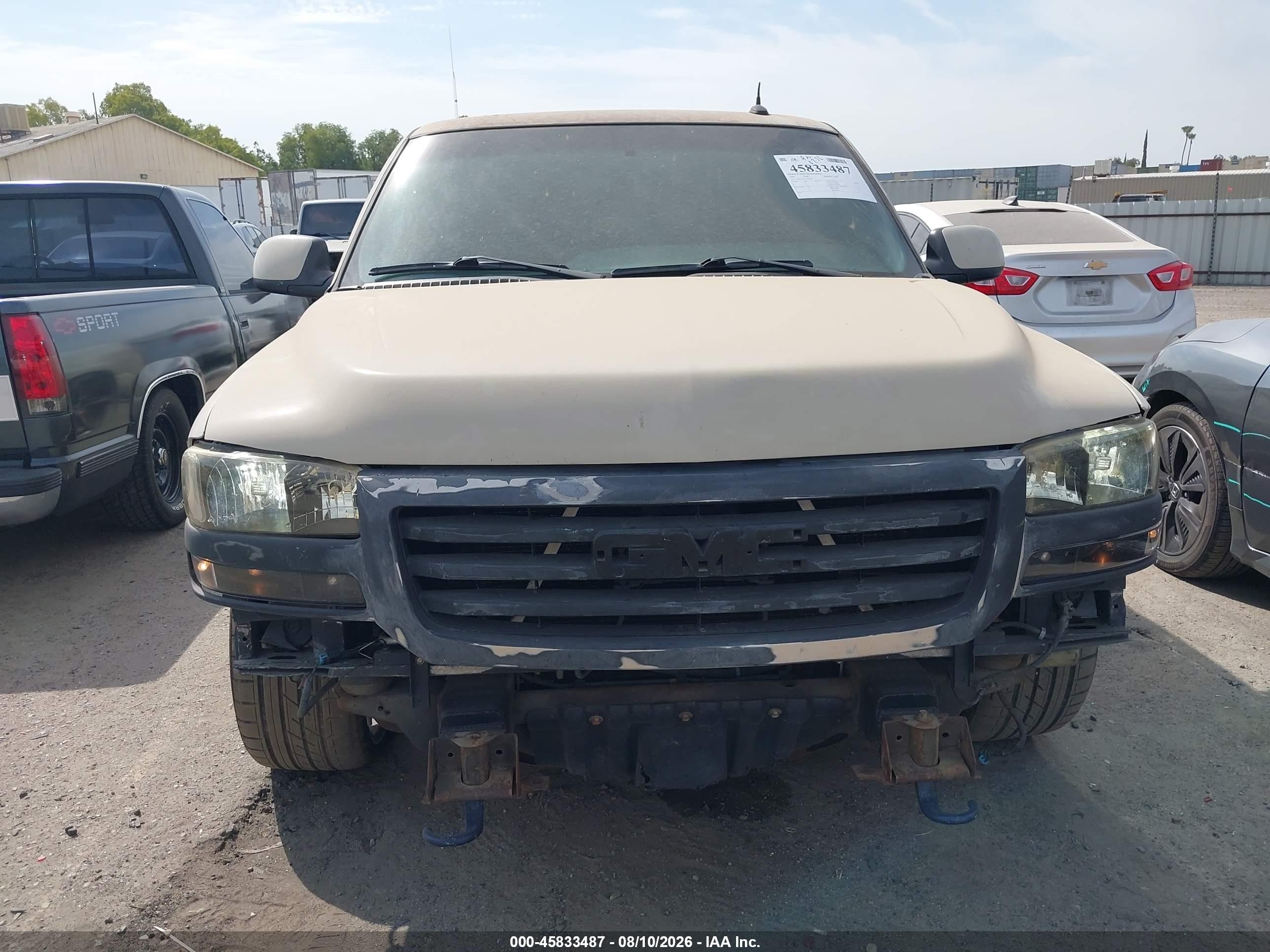 2004 Gmc Sierra 1500 Slt Tan vin: 2GTEC19T741401569