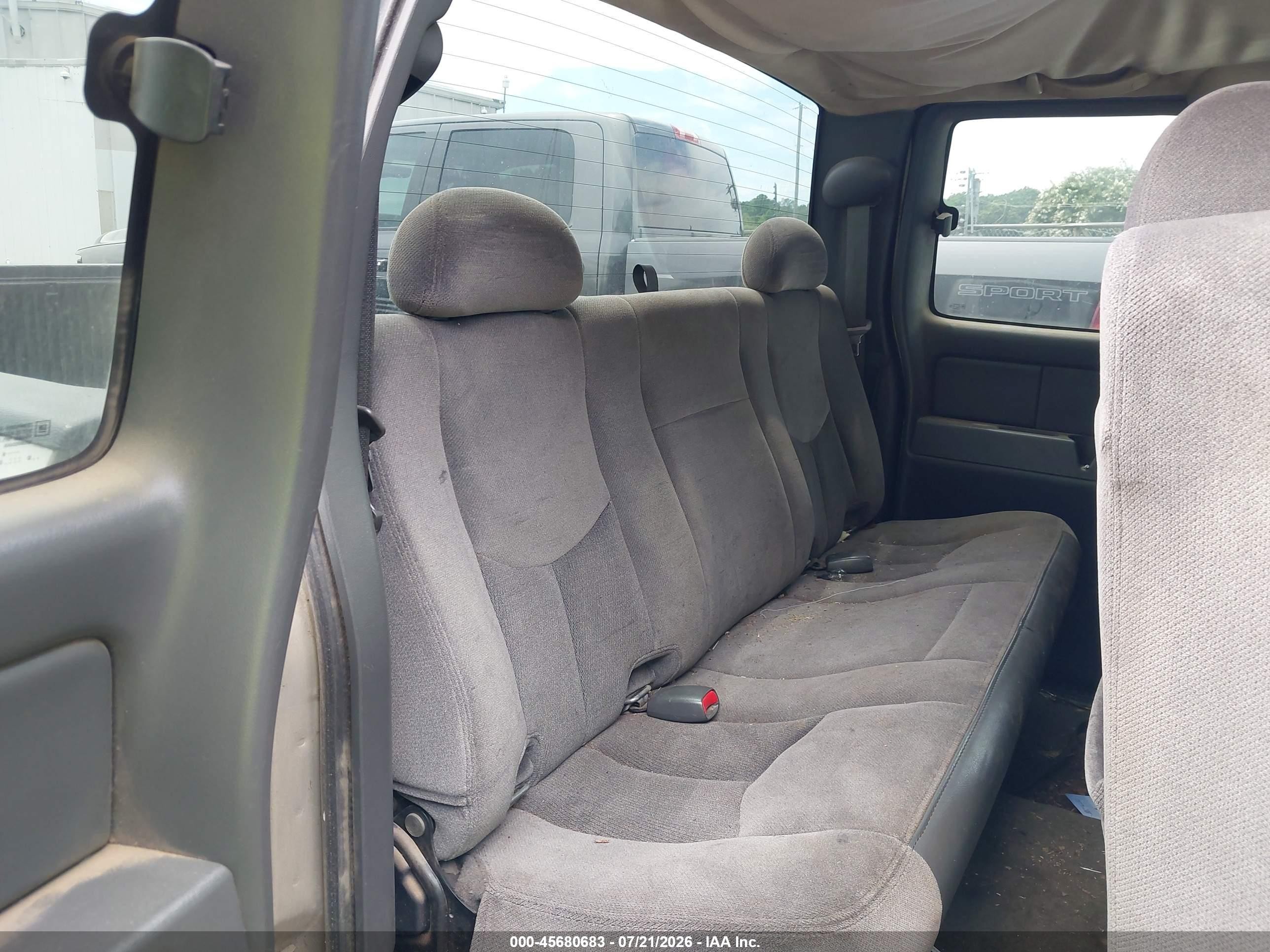 2005 Gmc Sierra 1500 Sle Gray vin: 2GTEC19T751282777