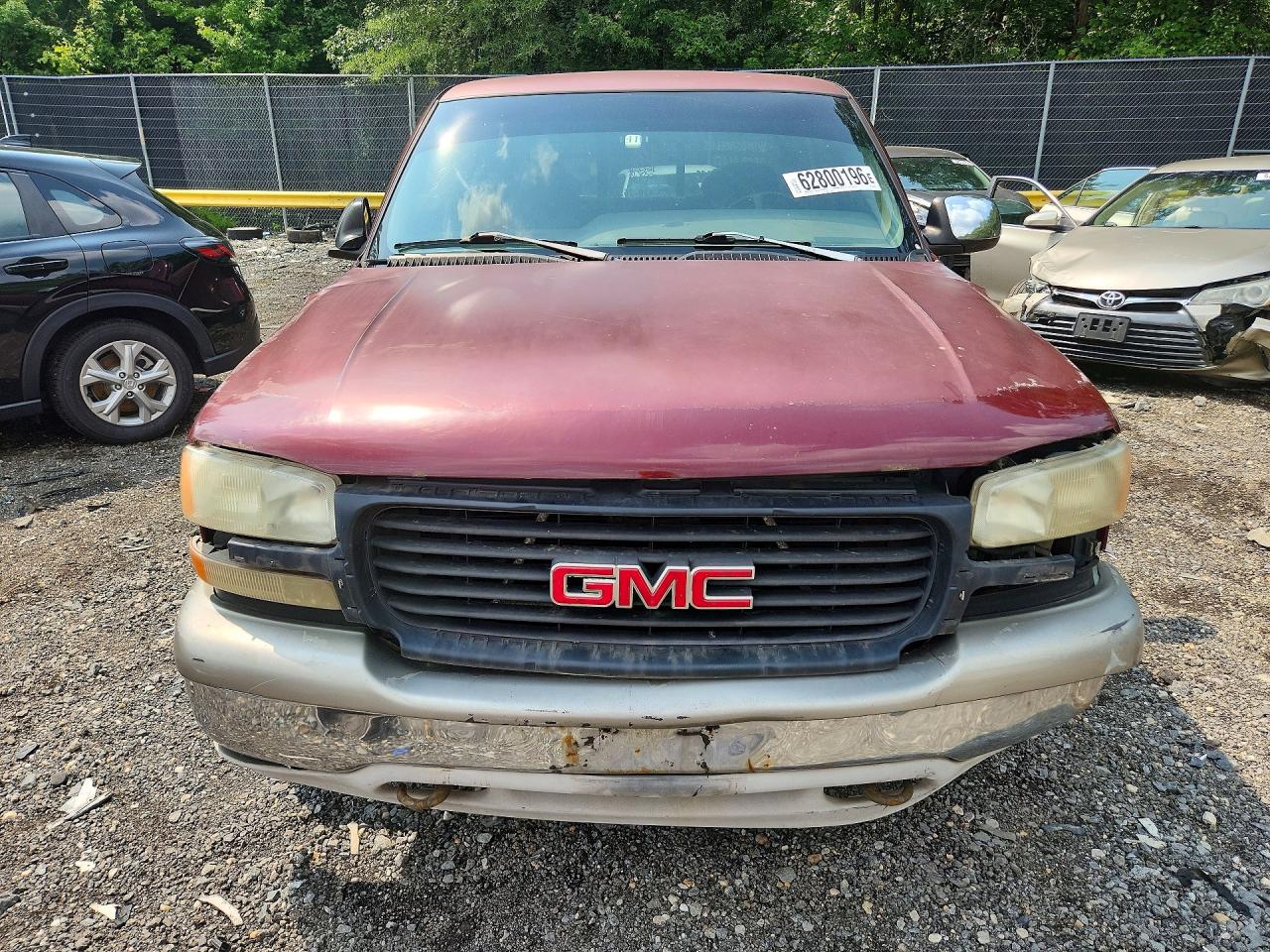 1999 Gmc New Sierra C1500 Burgundy vin: 2GTEC19T7X1541898
