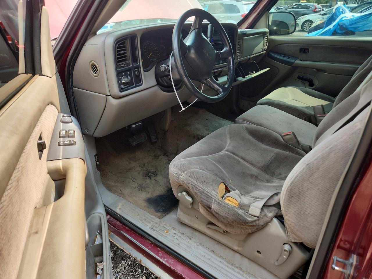 1999 Gmc New Sierra C1500 Burgundy vin: 2GTEC19T7X1541898