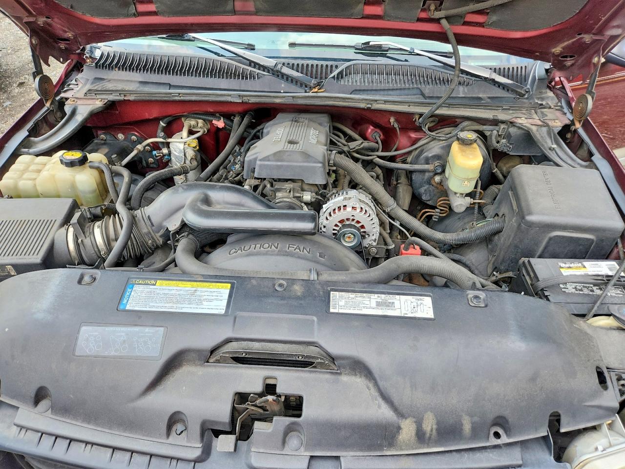 1999 Gmc New Sierra C1500 Burgundy vin: 2GTEC19T7X1541898