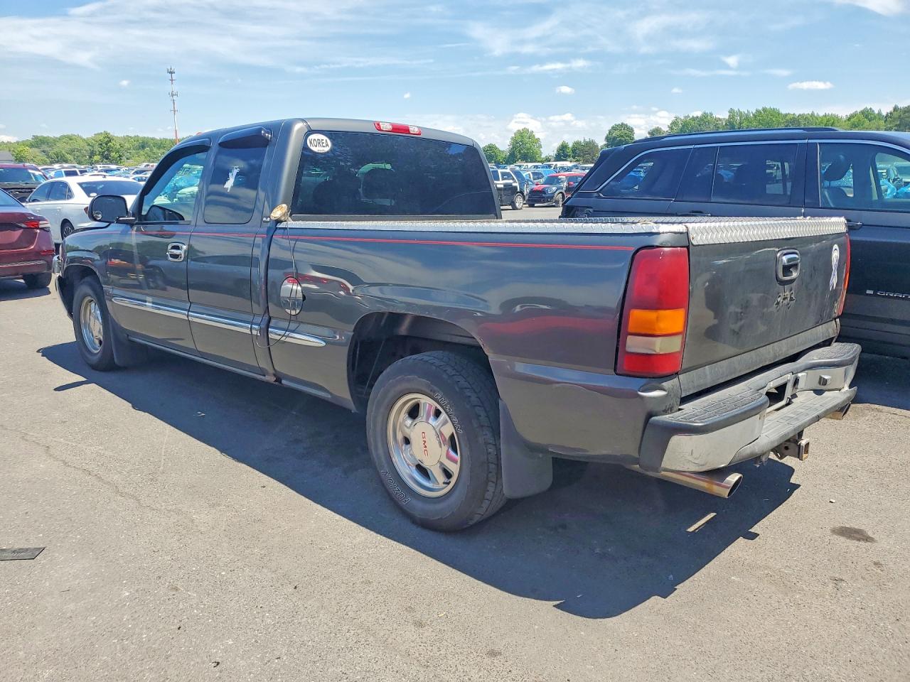 2001 Gmc New Sierra C1500 Gray vin: 2GTEC19T811175554