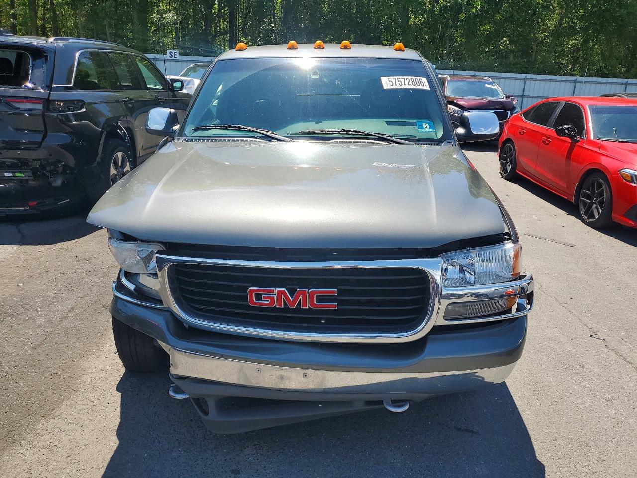 2001 Gmc New Sierra C1500 Gray vin: 2GTEC19T811175554